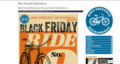 Desktop Screenshot of bikefriendlyrichardson.org